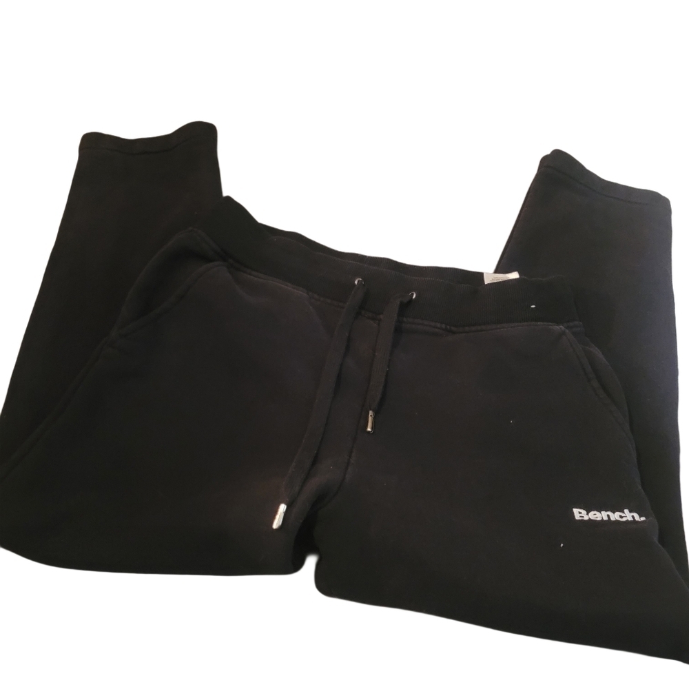 Bench Black Classic Jogger Pants Size Small - Picture 2 of 4